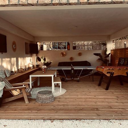 Ferienwohnung 2P Au Coeur Des Montagnes Avec Piscine Chauffee Puget-Théniers Exterior foto